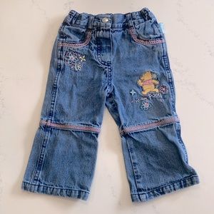 Jeans with Winnie The Pooh embroidery size 12 months